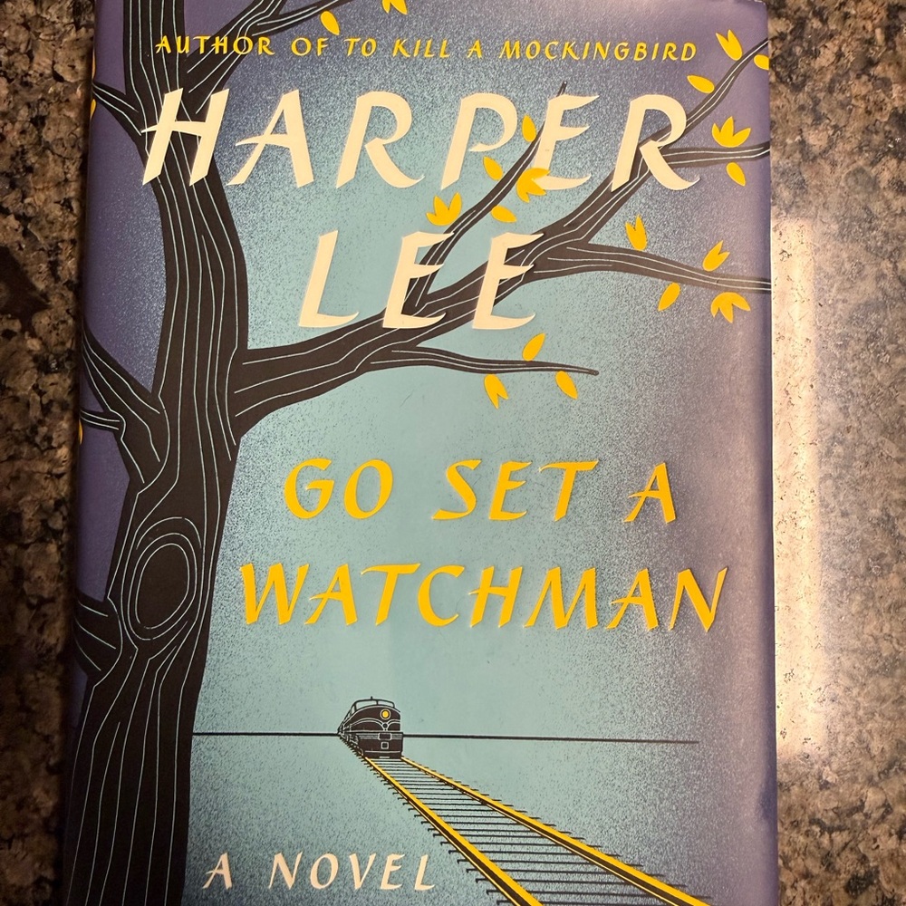 Harper Novel with Blue and Yellow Cover
